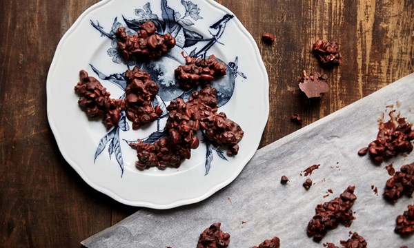 Fruit and nut chocolate gobbets