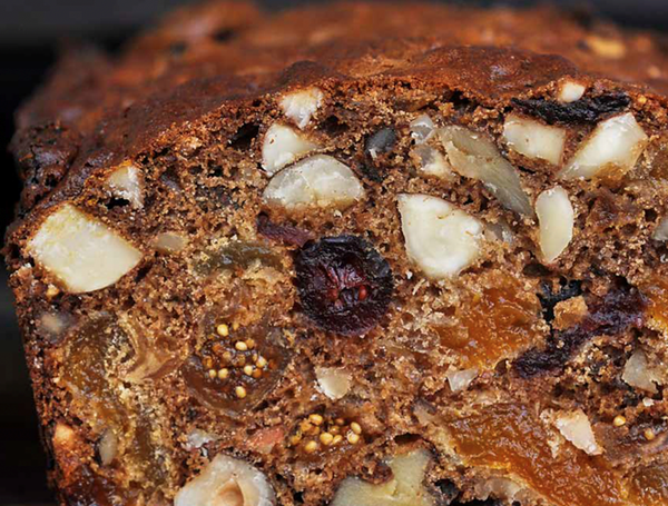 Fruit and nut energy loaf