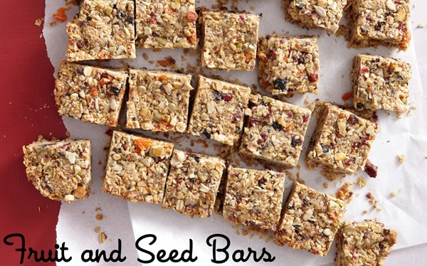 Fruit and seed bars