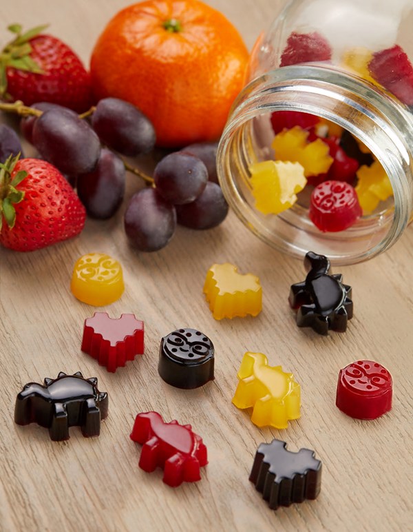 Fruit gummies