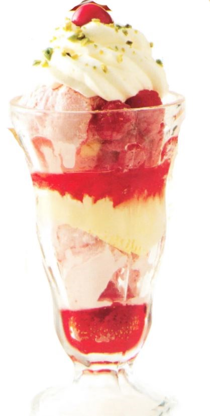 Fruit ice cream