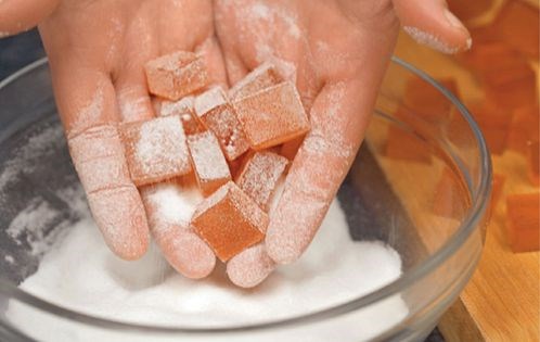 Fruit jellies (Pâte de fruits)