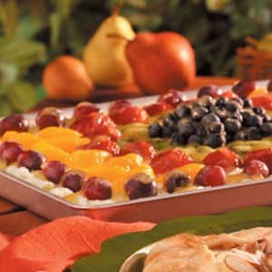 Fruit pizza supreme 