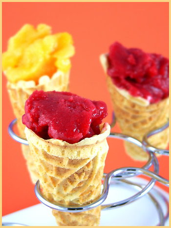 Fruit sorbet