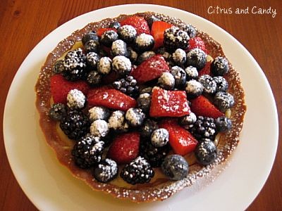 Fruit tart (Tarte aux fruits)