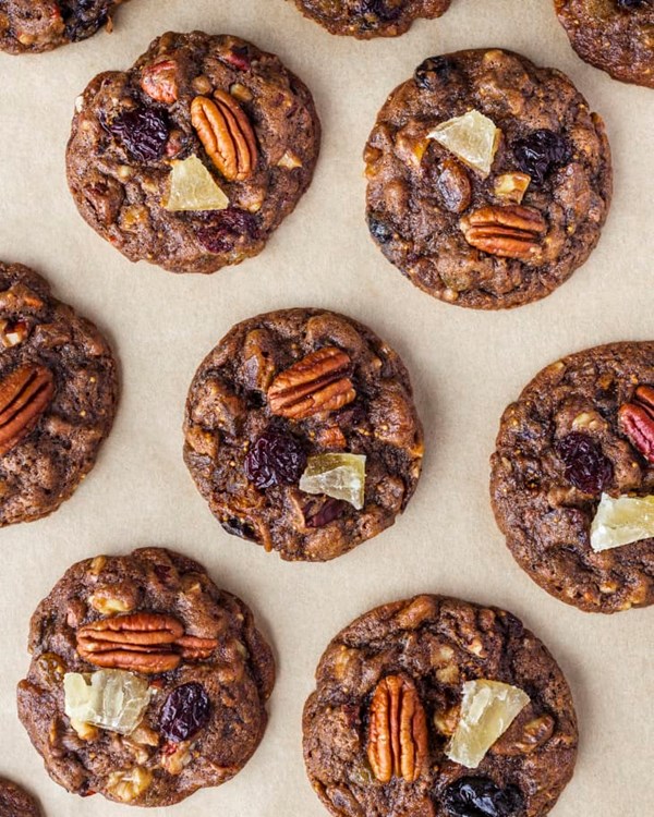 Fruitcake cookies 