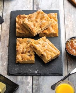 Fruited focaccia