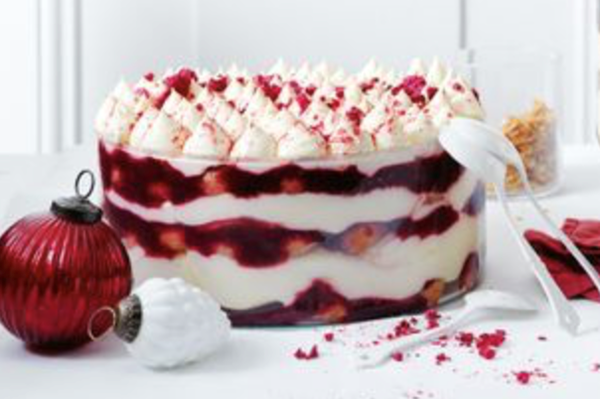 Fruits of the forest trifle