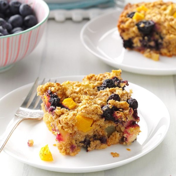 Fruity baked oatmeal