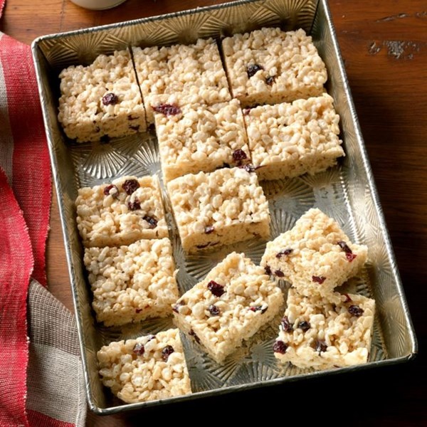Fruity cereal bars