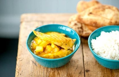 Fruity chicken curry