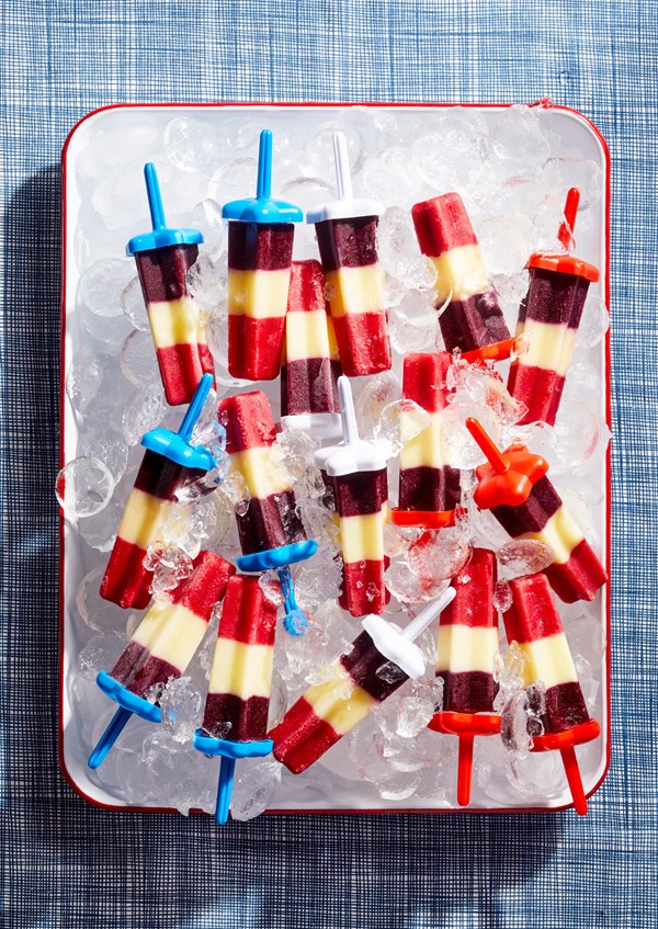 Fruity layer pops