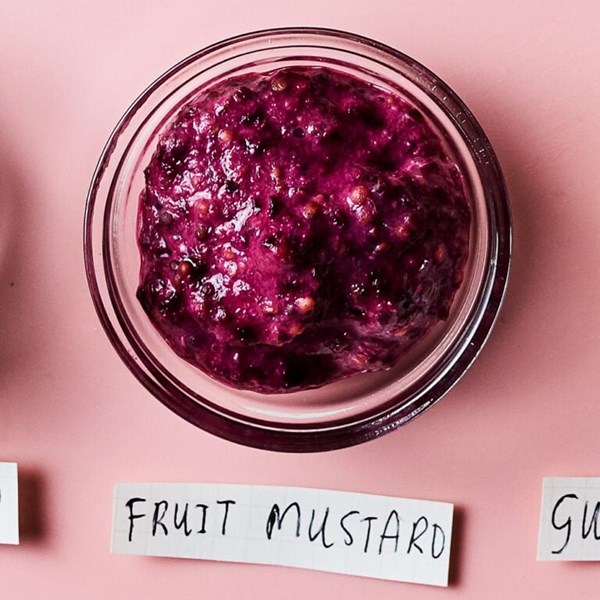 Fruity mustard
