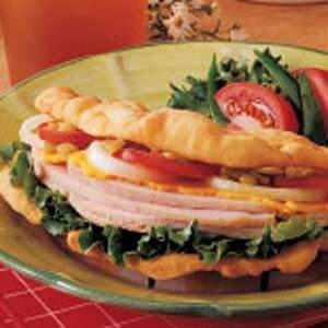 Fry bread sandwiches