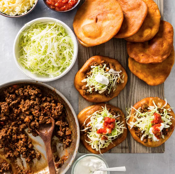 Fry bread tacos