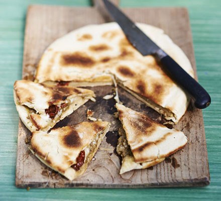 Frying pan pizza pie