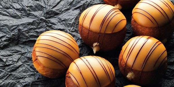 Fudge doughnut