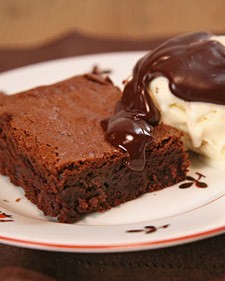 Fudgy chocolate brownies