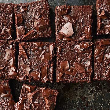 Fudgy stout brownies