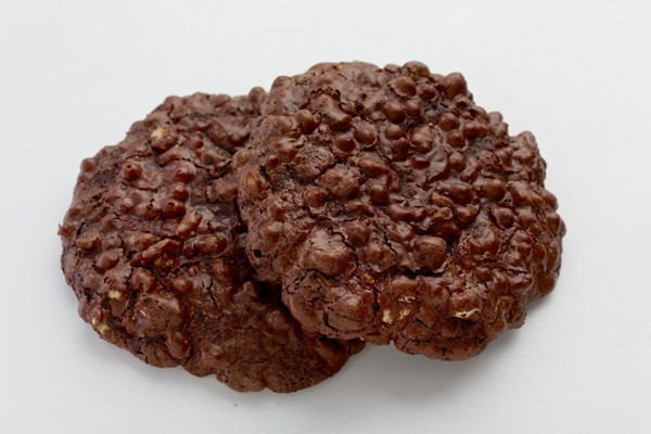 Fudgy walnut cookies