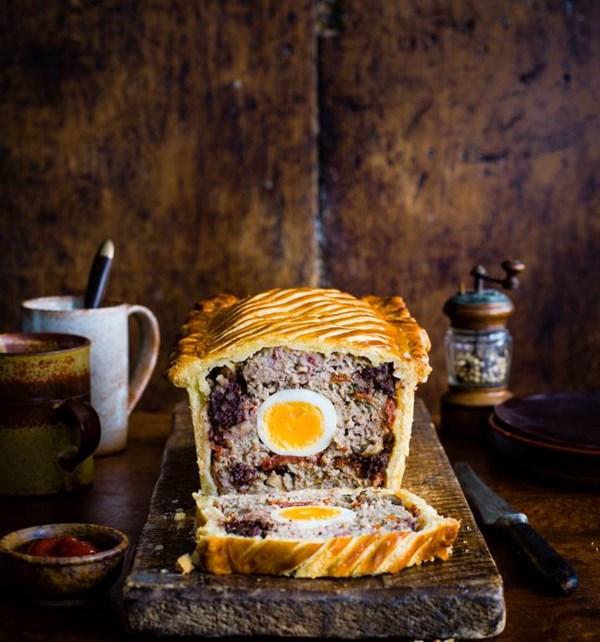 Full English pie