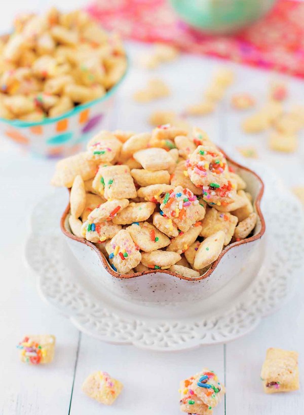 Funfetti Chex mix