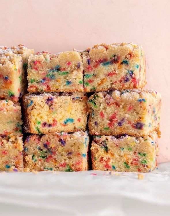Funfetti crumb cake