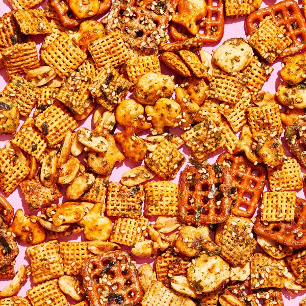 Furikake-ranch snack mix