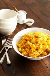 Fusilli with butternut squash (Fusilli alla zucca)