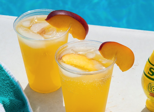 Fuzzy navel wine cooler