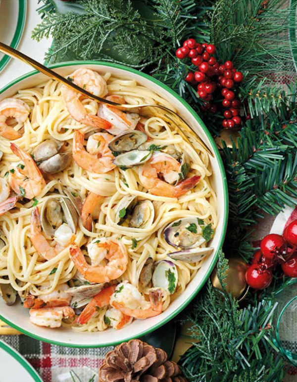 Gabe’s linguine with white clam sauce