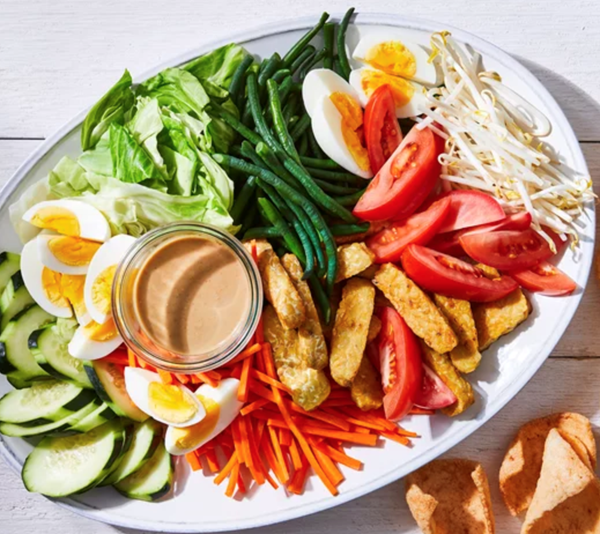 Gado gado platter