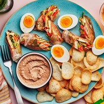 Gado-gado summer rolls