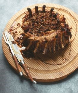 Gala crown roast of pork