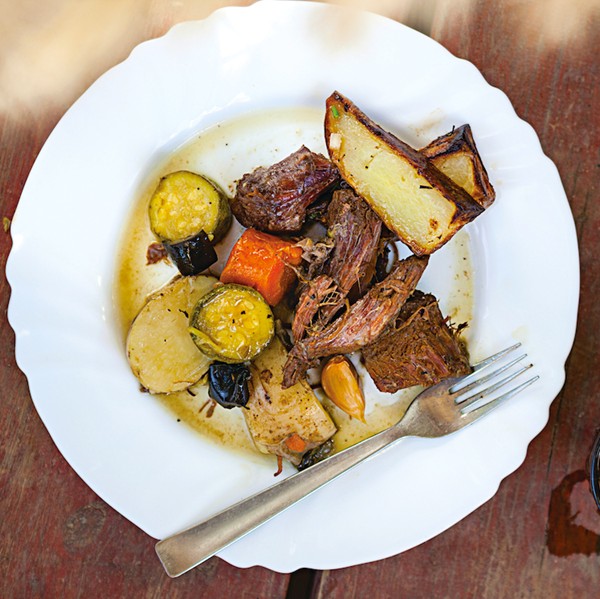 Galilean beef stew (Poike)