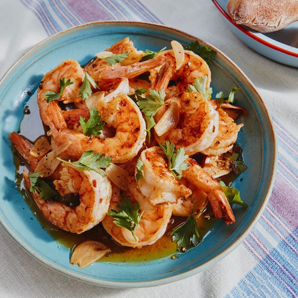 Gambas al ajillo