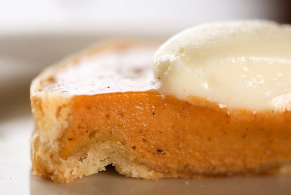 Garam masala pumpkin tart