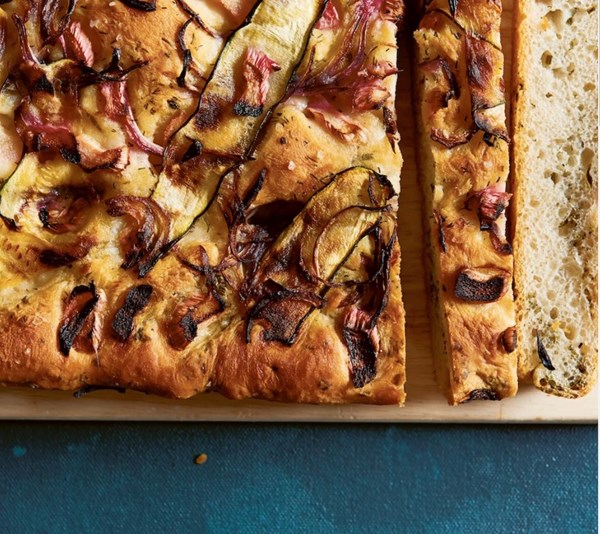 Garden focaccia