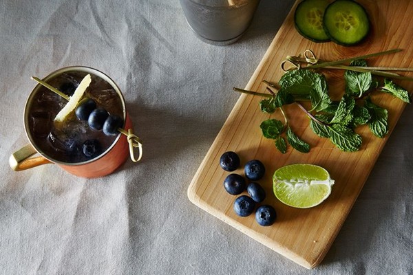 Garden mule cocktail