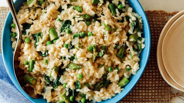 Garden risotto