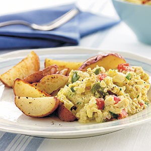Garden scrambled eggs