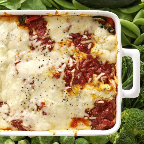 Garden veggie lasagna 
