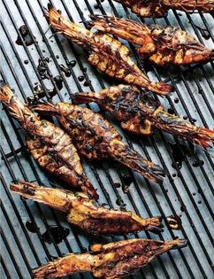 Garlic & chilli tiger prawns