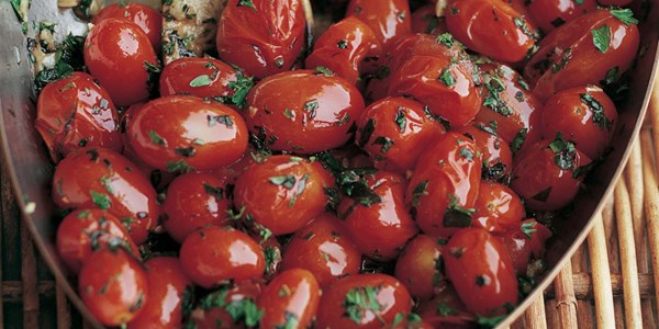 Garlic & herb tomatoes