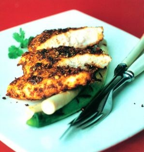 Garlic and coriander chicken