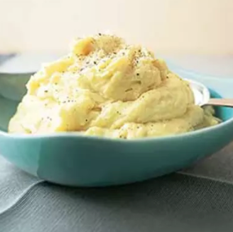 Garlic and olive oil mashed potatoes