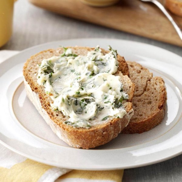 Garlic basil butter