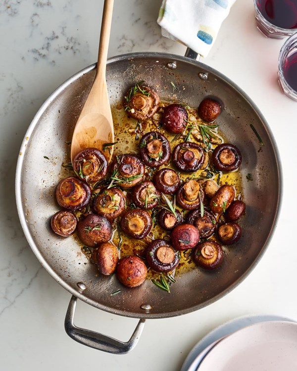 Garlic butter mushrooms