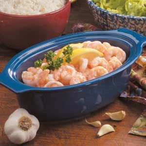 Garlic butter shrimp