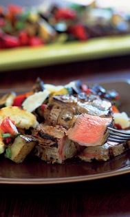 Garlic-buttermilk lamb chops with hot pepper honey